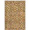 Edge Collections - 2' X 3' - Multicolor - Southwestern Design Stain-Resistant Area Rug - 1 Piece